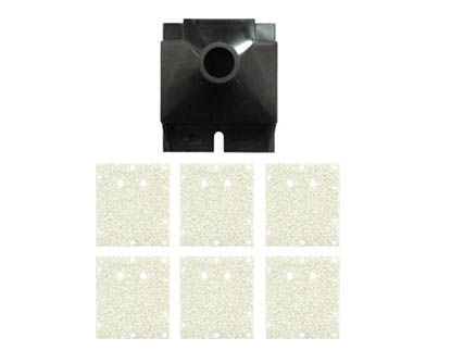 Immagine di Blizzard Flushing Box Assy + 6 Sponges - MY-35085
