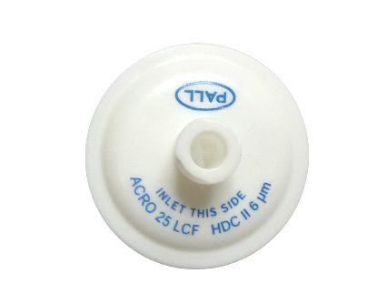 Picture of PALL Acro Disc Filter White 6 micron Luer - LCF-11100