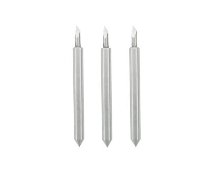 Bild von Cemented Carbide Blade 45° cutting angle for normal vinyl (3 pcs) - ZEC-A1003ZEC-A1005