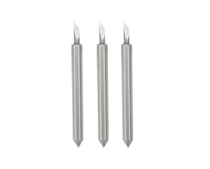 Picture of Cemented Carbide Blade 60° cutting angle for thick material (3 pcs) - ZEC-U3050