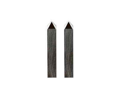 Bild von S3 Z10 Double Edged Carbide Drag Blade 50° Cutting Angle for Reflective Vinyl (2 pcs) - 3910301
