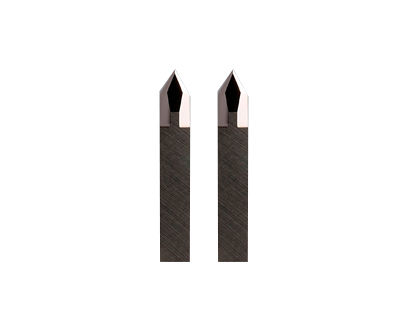 Image de S3 Z44 Double Sided Carbide Drag Blade 60° Cutting Angle for Fibrous Material (2 pcs) - 3910340