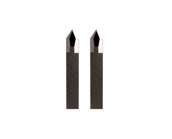 Image de S3 Z44 Double Sided Carbide Drag Blade 60° Cutting Angle for Fibrous Material (2 pcs) - 3910340