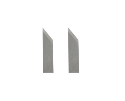 Picture of S3 Z16 Carbide Drag Blade 54° Cutting Angle for Soft Materials (2 pcs) - 3910306