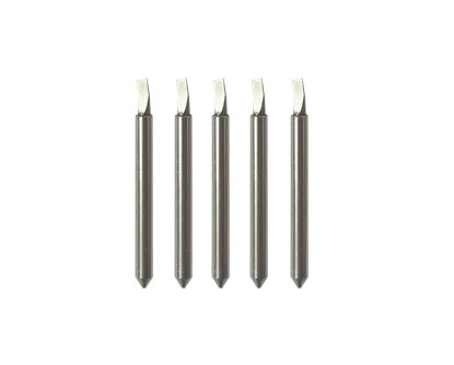 Picture of ValueCut Blade Set 25° angle, 0,25mm offset (Yellow Cap, 5 pcs) - VC-CBYE5