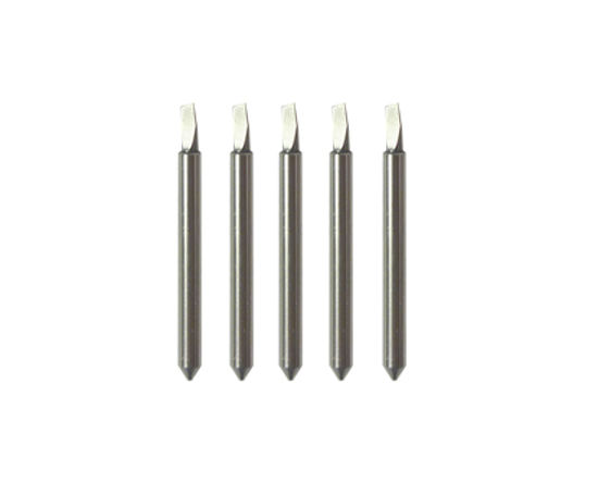 Picture of ValueCut Blade Set 25° angle, 0,25mm offset (Yellow Cap, 5 pcs) - VC-CBYE5