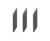 Imagen de Carbide Blade 30° Cutting Angle for Hard Materials (3 pcs) - SPB-0045