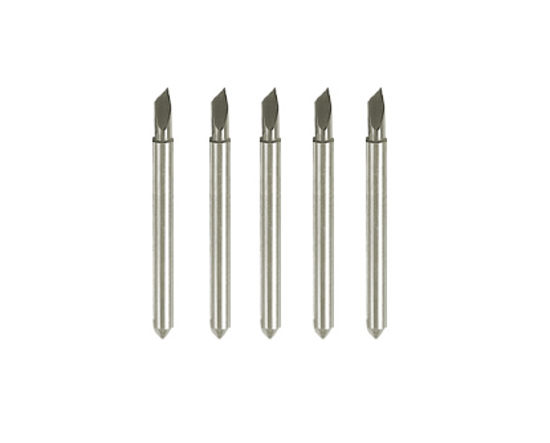 Imagen de Carbide Blade Set 45° angle, 0.25mm offset (5 pcs) (Red Cap) - VC-CBRE5
