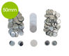 Bild von DIGITOOL Badges with Pin Round 50mm (100 pcs)