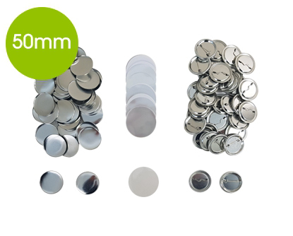 Bild von DIGITOOL Badges with Pin Round 50mm (100 pcs)