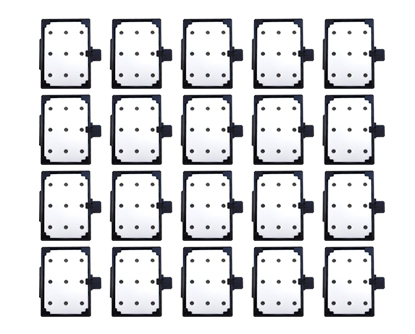 Immagine di VJ-426UF Spitting Box Sponge Kit with Frame (20 pcs) - VJ1608-FB-SO20