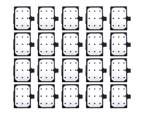 Immagine di VJ-426UF Spitting Box Sponge Kit with Frame (20 pcs) - VJ1608-FB-SO20