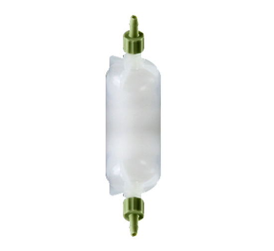 Picture of DIGIBASE Small Capsule Filter White 5 micron Hose Barb - 8131-0500-LL-N