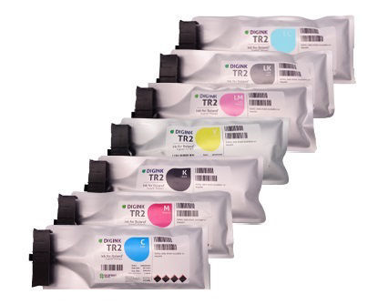 Picture of DIGINK TR2 Ink Set 7 colours  (500ml)