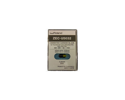 Picture of Roland Cemented Carbide Blade for fluorescent and reflective vinyl (2 pcs) - ZEC-U5032
