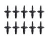 Picture of Straight Through Reduction Tube Fitting ID Tubing 3.2mm to 2.4mm Nylon Black (20 pcs)