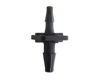 Picture of Straight Through Reduction Tube Fitting ID Tubing 3.2mm to 2.4mm Nylon Black (20 pcs)