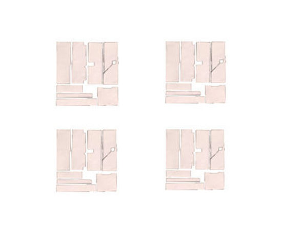 Picture of Epson L1800 waste ink collector pad (4 sets of 8 pcs)