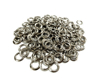 Picture of Nickel-plated Iron Grommets with Washers (500 pcs) - for Handheld Punch Tool