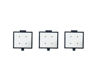 Image de VJ-1638 Spitting Box Absorbent Solvent (3 pcs) - VJ16STG-FB-SO3