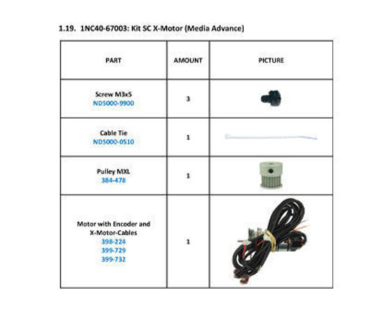 Picture of Summa Kit SC X-Motor (Media Advance) - 1NC40-67003