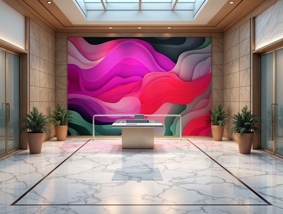 Bild von DIGIMEDIA Non-Woven Recycled Wallpaper  - 1524mm x 50m (60in x 164ft)