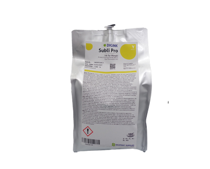 Picture of DIGINK SubliPro SB411 - Yellow (2L bag)