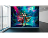 Picture of DIGIMEDIA Removable Adhesive Fabric - 1524 mm x 30.5m (60in x 100ft)