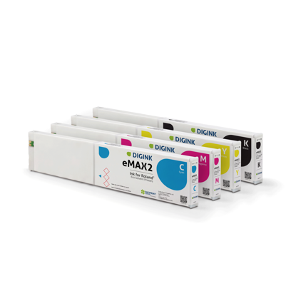 Picture of DIGINK eMAX 2 ESL4 Ink  Set 4 Colours - 440ml cartridge