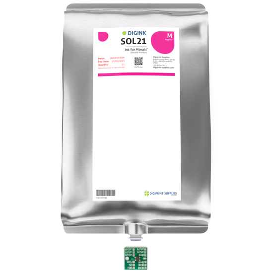 Picture of DIGINK SOL21 Magenta (2000ml bag)