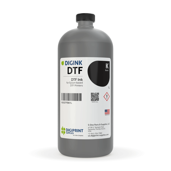 Picture of DIGINK DTF ink - Black (1L bottle)
