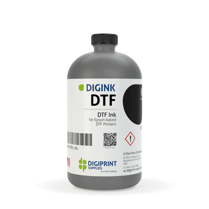 Picture of DIGINK DTF ink - Black (500ml bottle)