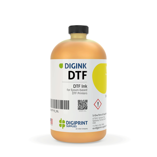 Picture of DIGINK DTF ink - Yellow (500ml bottle)