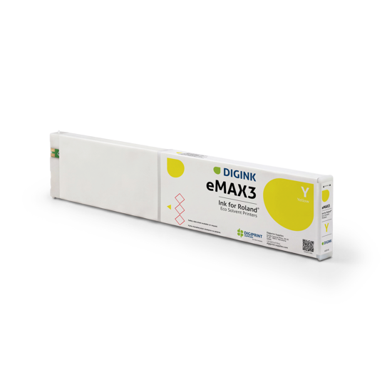 Picture of DIGINK eMAX 3 ESL5 Ink - Yellow (440ml cartridge)