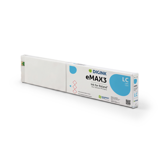 Bild von DIGINK eMAX 3 ESL5 Ink - Lite Cyan (440ml cartridge)